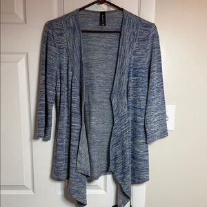 Sacred Threads Blue Boho Cardigan